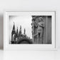 Adam And Eve Doge's Palace Venice Fine Art Black And White Photography Print