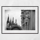 Adam And Eve Doge's Palace Venice Fine Art Black And White Photography Print