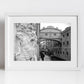 Bride Of Sighs Venice Fine Art Black And White Photography Print