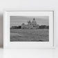 Venice Italy Fine Art Black And White Photography Basilica di Santa Maria della Salute Print