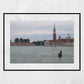 Venice Italy Fine Art Photography Print: Gondola on Venetian Lagoon
