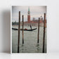 Venice Italy Fine Art Photography Print: Venetian Lagoon Gondola
