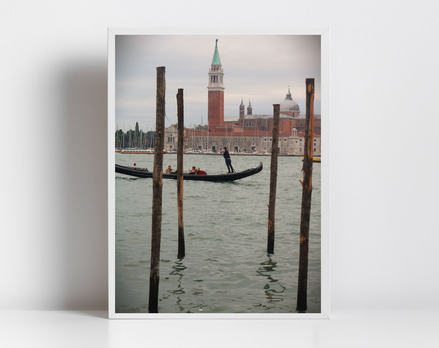 Venice Italy Fine Art Photography Print: Venetian Lagoon Gondola