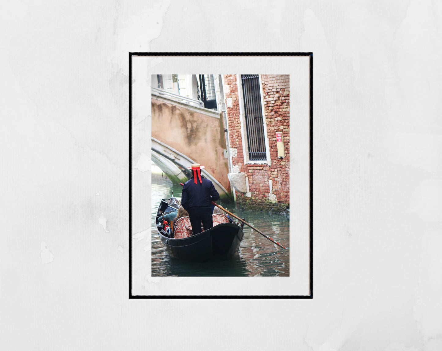 Gondolier Venice Italy Fine Art Photography Print