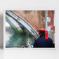 Gondolier Venice Italy Photography Print