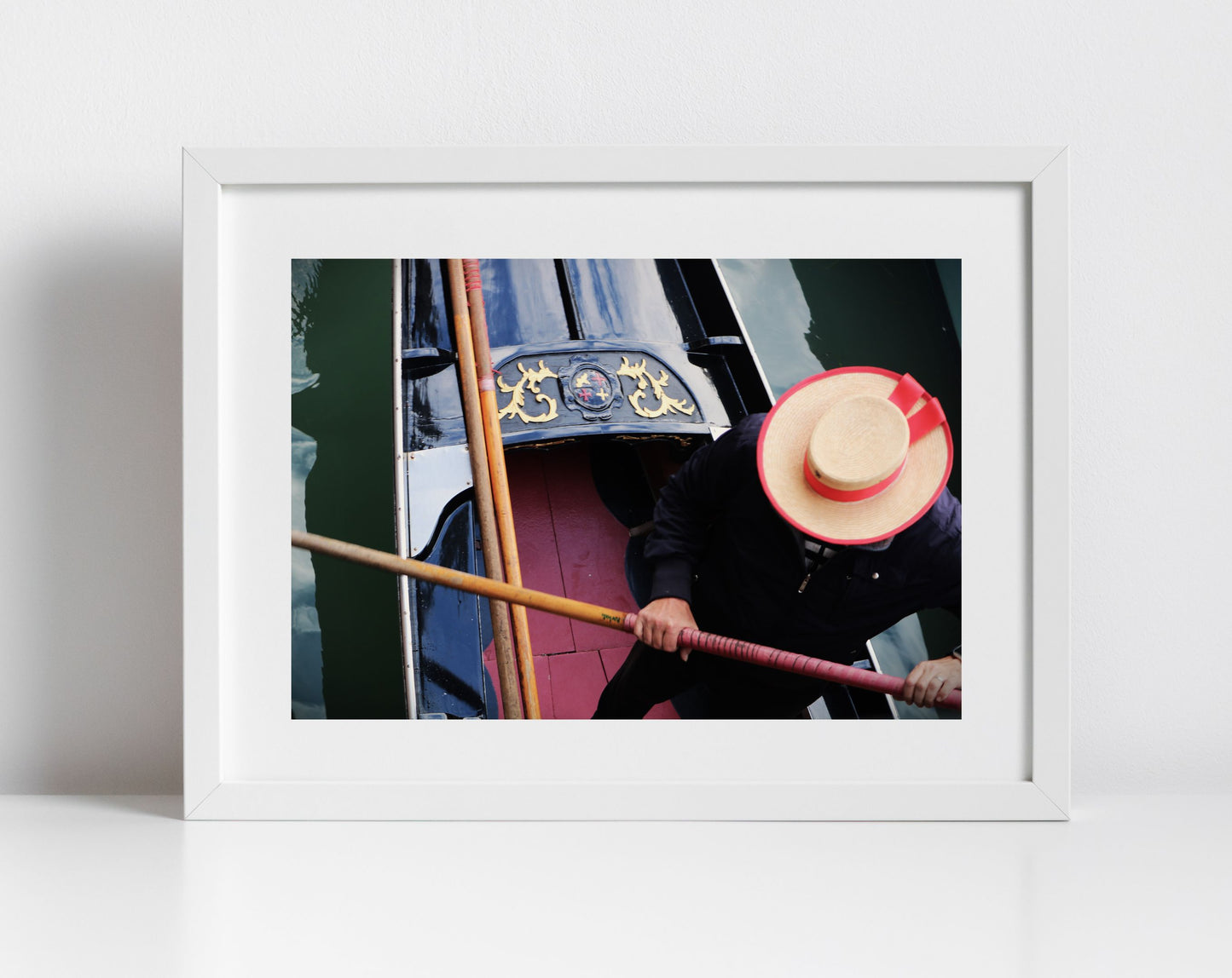 Venice Italy Gondola Photography Print