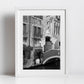Ai Barbacani Venice Italy Fine Art Black And White Photography Print