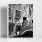 Ai Barbacani Venice Italy Fine Art Black And White Photography Print