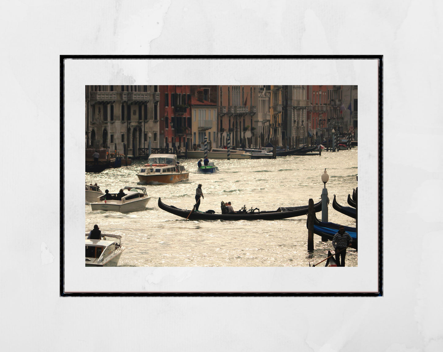 Venice Grand Canal Gondola Fine Art Photography Print