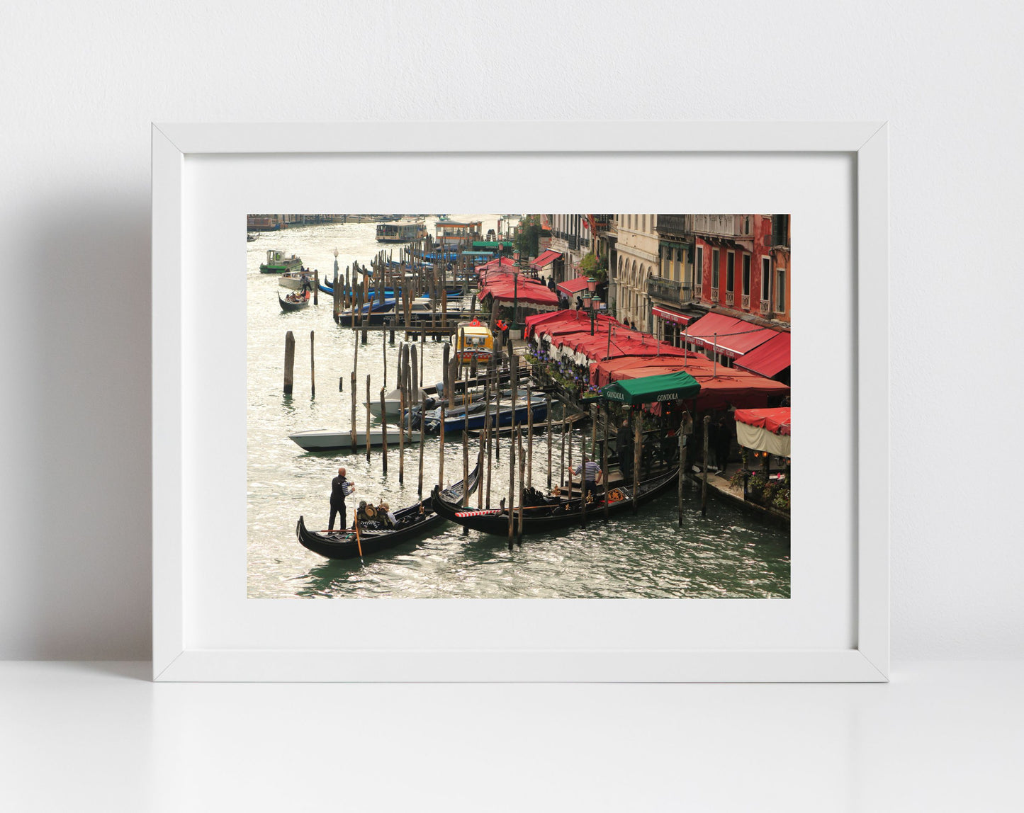 Venice Grand Canal Gondola Photography Print