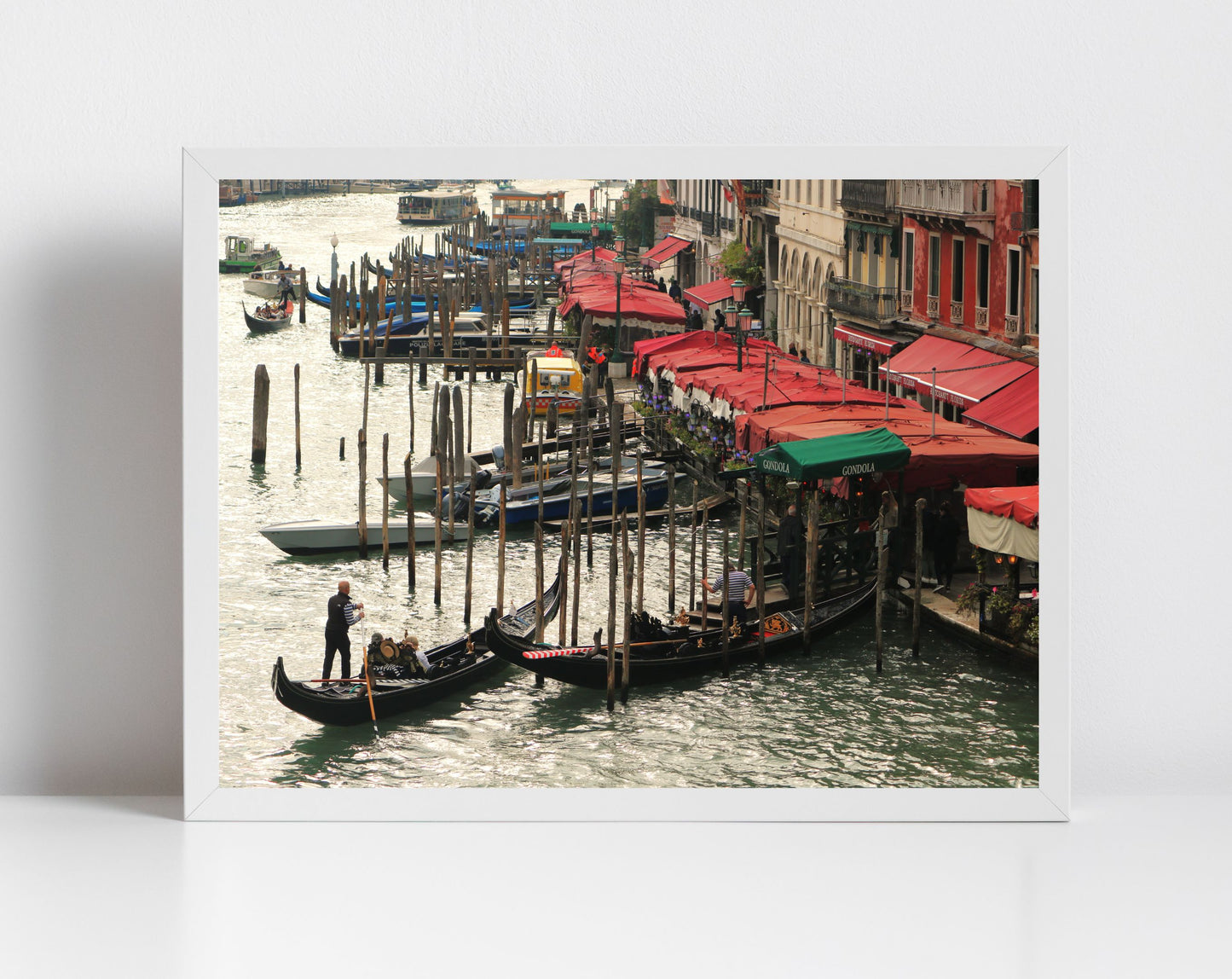 Venice Grand Canal Gondola Photography Print