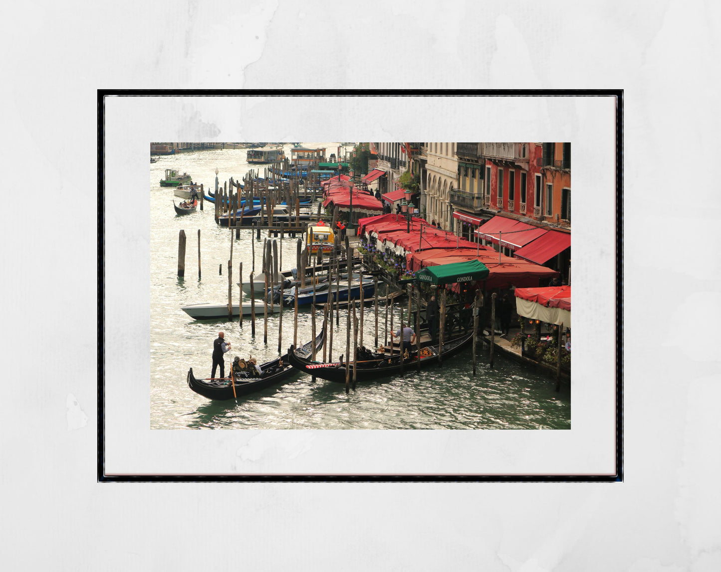 Venice Grand Canal Gondola Photography Print