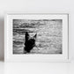 Venice Italy Black And White Photography Print Gondola Art