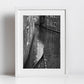 Venice Gondola Black And White Photography Print Italy Wall Art