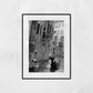 Venice Fine Art Black And White Photography Print Italy Wall Art