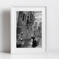 Venice Fine Art Black And White Photography Print Italy Wall Art