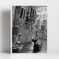 Venice Fine Art Black And White Photography Print Italy Wall Art