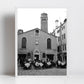 Campo San Tomà Venice Italy Fine Art Black And White Photography Print
