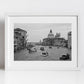 Grand Canal Venice Italy Fine Art Black And White Photography Print Landscape Wall Art