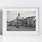 Venice Grand Canal Italy Fine Art Black And White Photography Print