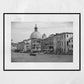 Venice Grand Canal Italy Fine Art Black And White Photography Print