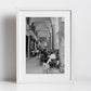 Bologna Italy Dog Black And White Photography Print
