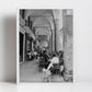 Bologna Italy Dog Black And White Photography Print