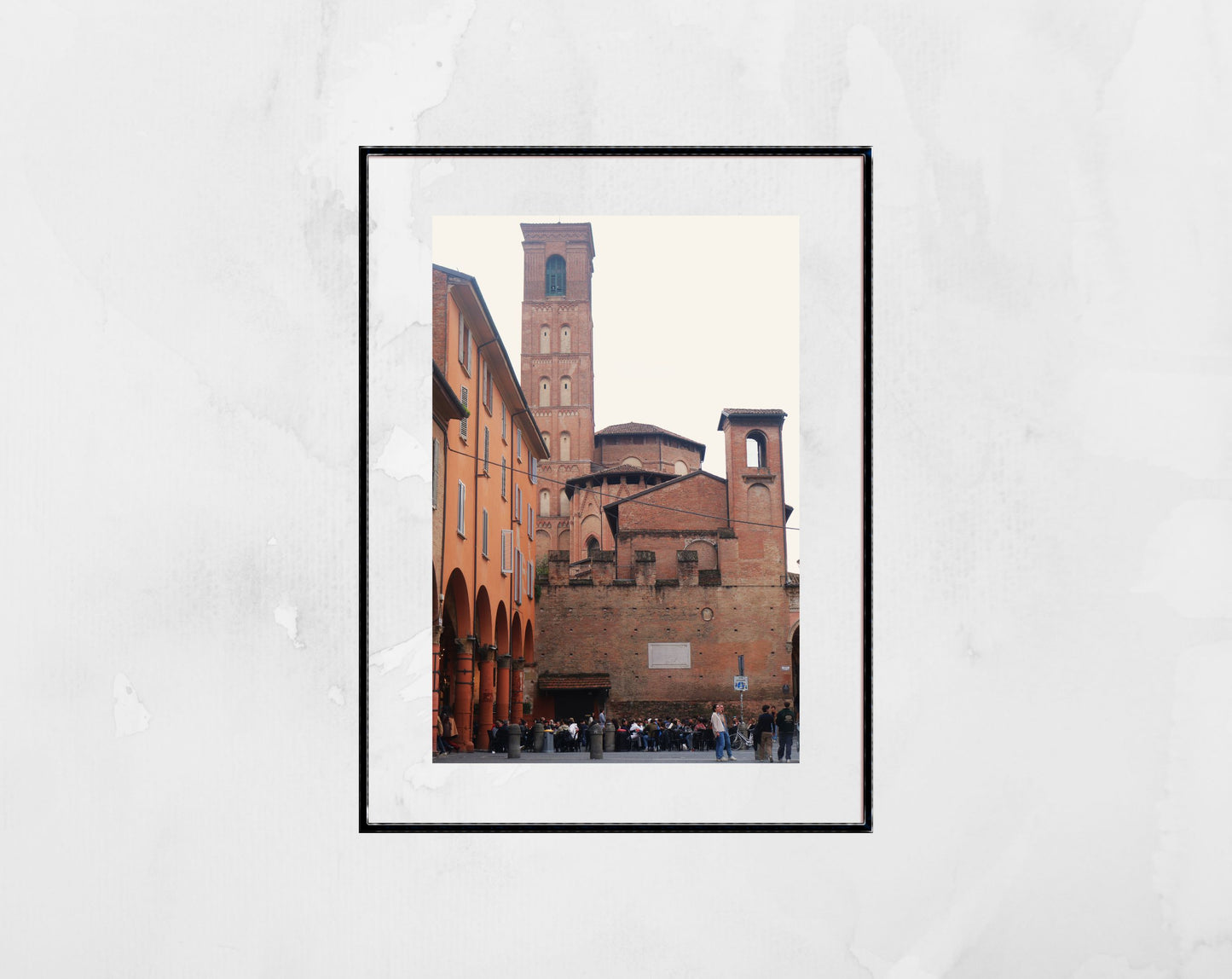 Piazza Giuseppe Verdi Bologna Photography Print