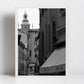 Bologna Italy Black And White Photography Print Europe Wall Art