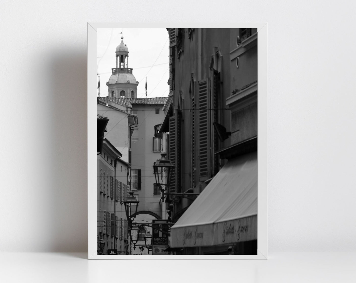 Bologna Italy Black And White Photography Print Europe Wall Art