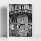Bologna Italy Urban Black And White Photography Print