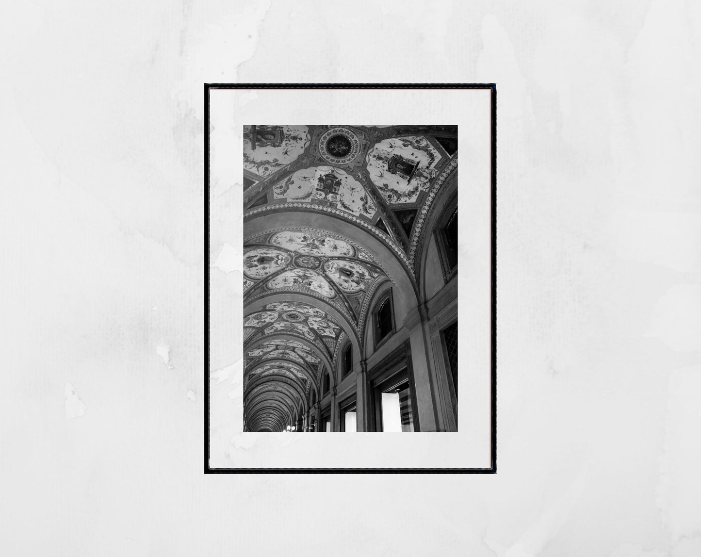 Via Farini Bologna Fine Art Black And White Photography Print