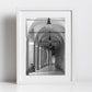 Bologna Portico Italy Fine Art Black And White Photography Print