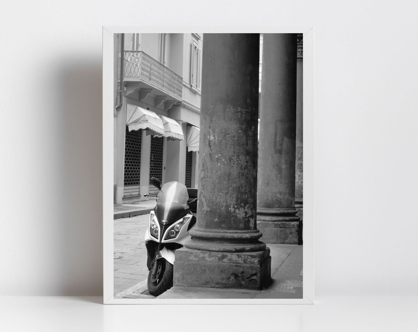 Bologna Italy Fine Art Street Black And White Photography Print