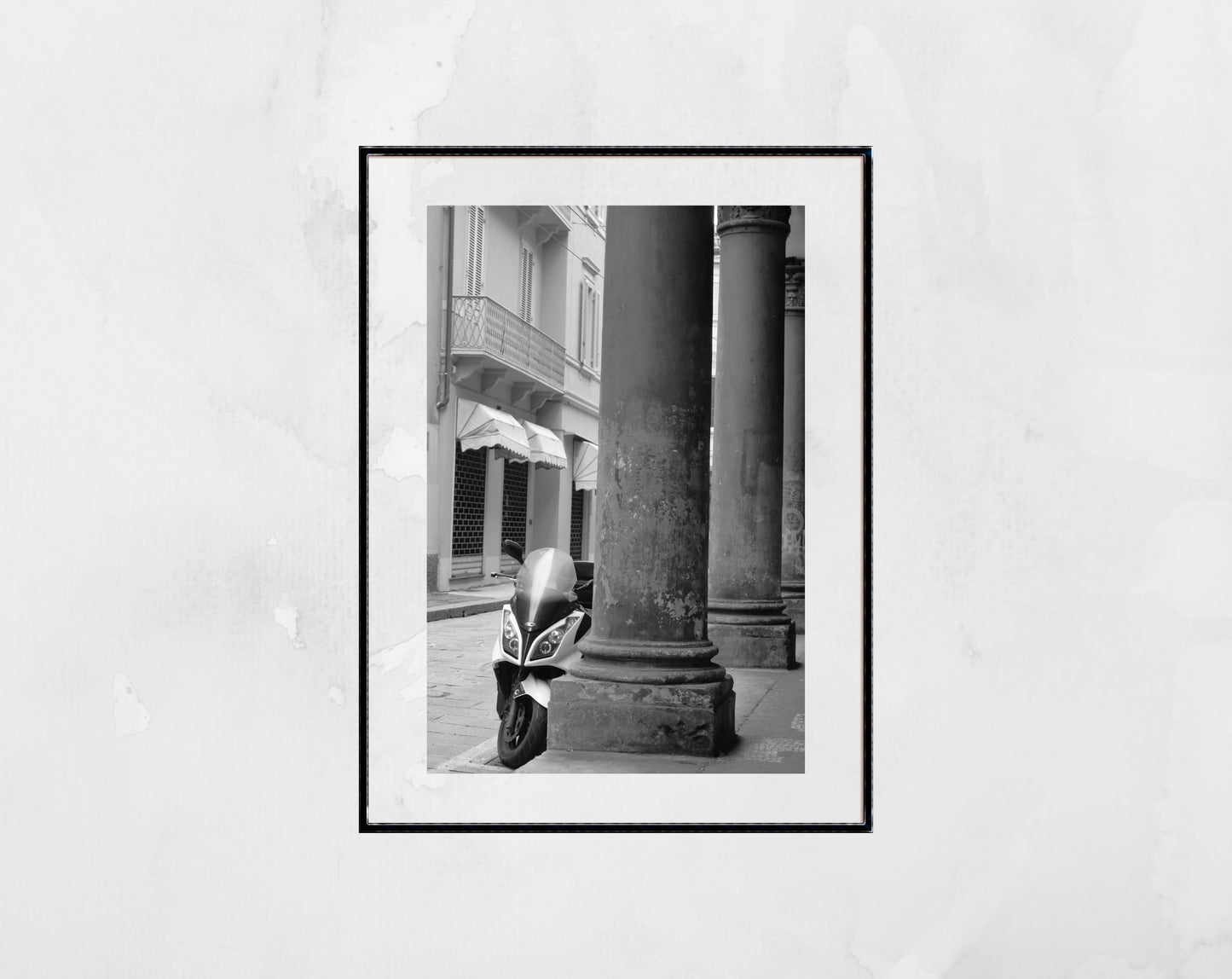 Bologna Italy Fine Art Street Black And White Photography Print