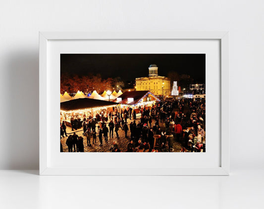 Charlottenburg Berlin German Christmas Market Photography Print