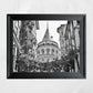 Istanbul Galata Tower Black And White Photography Print Wall Art