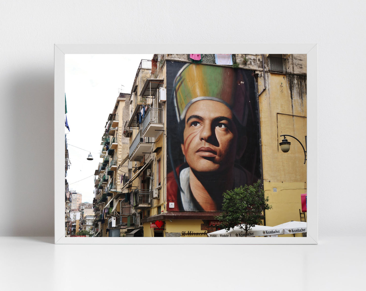 Saint Gennaro Mural Naples Italy Photography Print