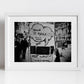 St Pauli Hamburg Black And White Photography Print
