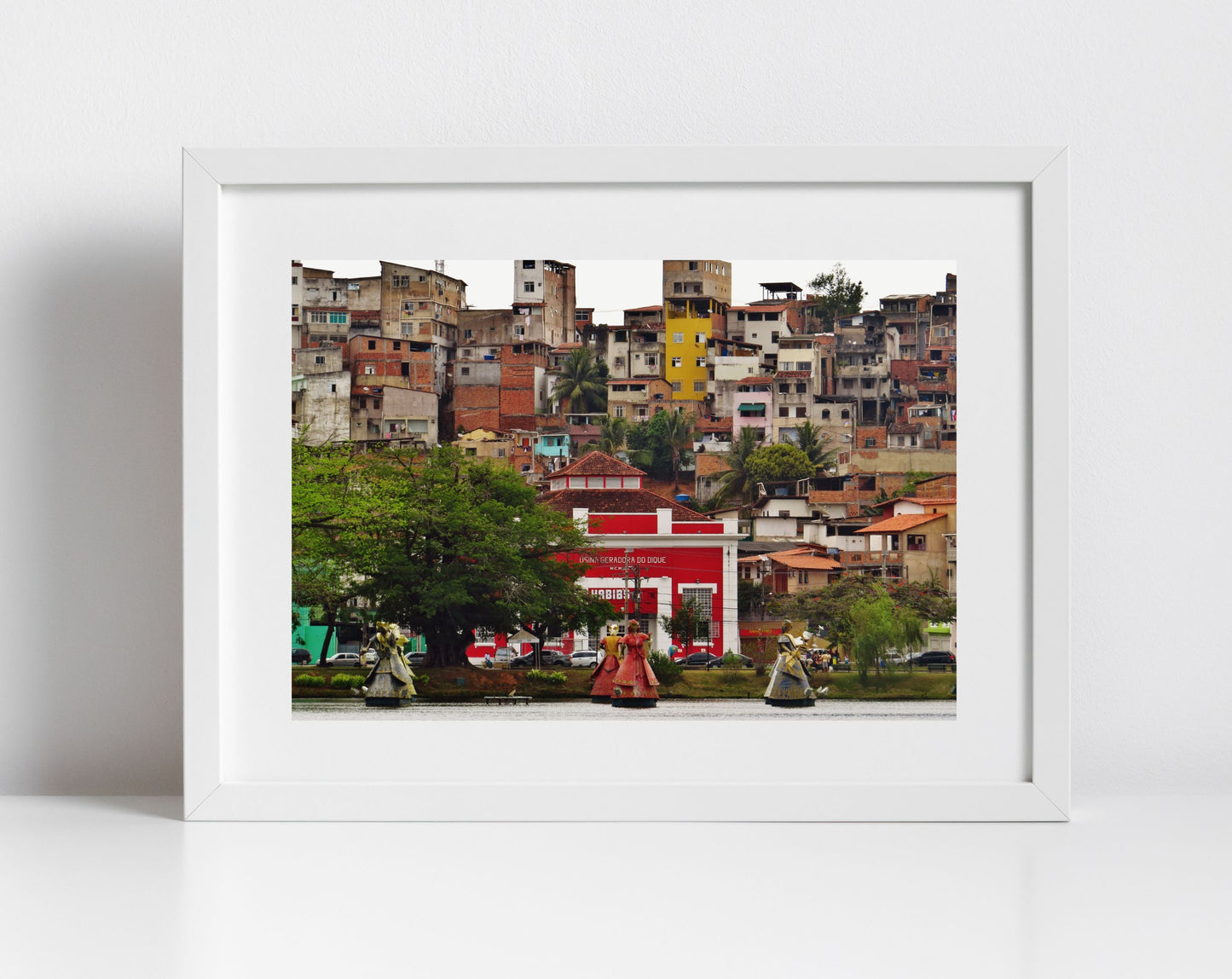 Salvador de Bahia Brazil Favela Photography Print
