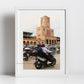 Bologna Stadio Renato Dall'Ara Vespa Photography Print