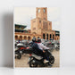 Bologna Stadio Renato Dall'Ara Vespa Photography Print
