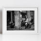 Bologna Via Riva di Reno Black And White Photography Print