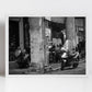 Bologna Via Riva di Reno Black And White Photography Print