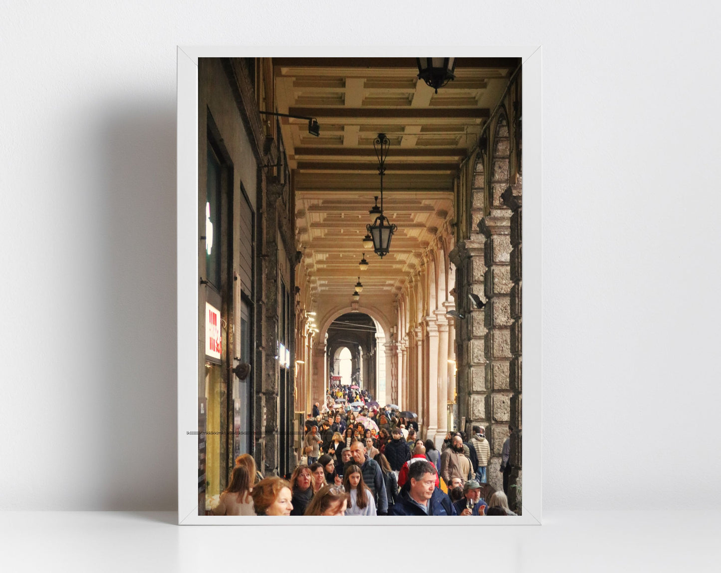 Bologna Italy Portico Photography Print