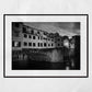 Ponte Vecchio Florence Italy Fine Art Black And White Photography Print