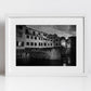 Ponte Vecchio Florence Italy Fine Art Black And White Photography Print