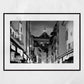 Florence Via dell'Ariento Italy Fine Art Black And White Photography Print