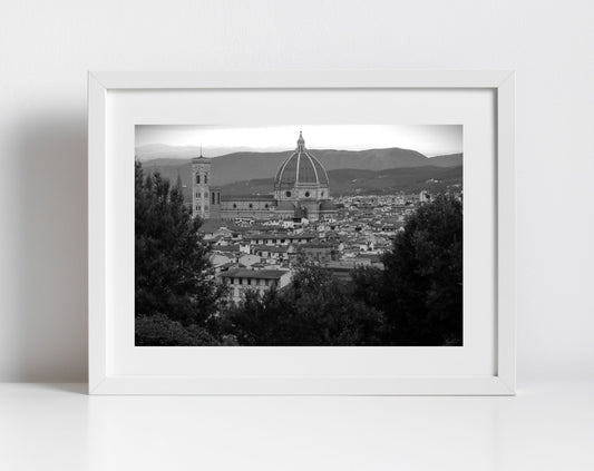 Florence Fine Art Black And White Photography Print