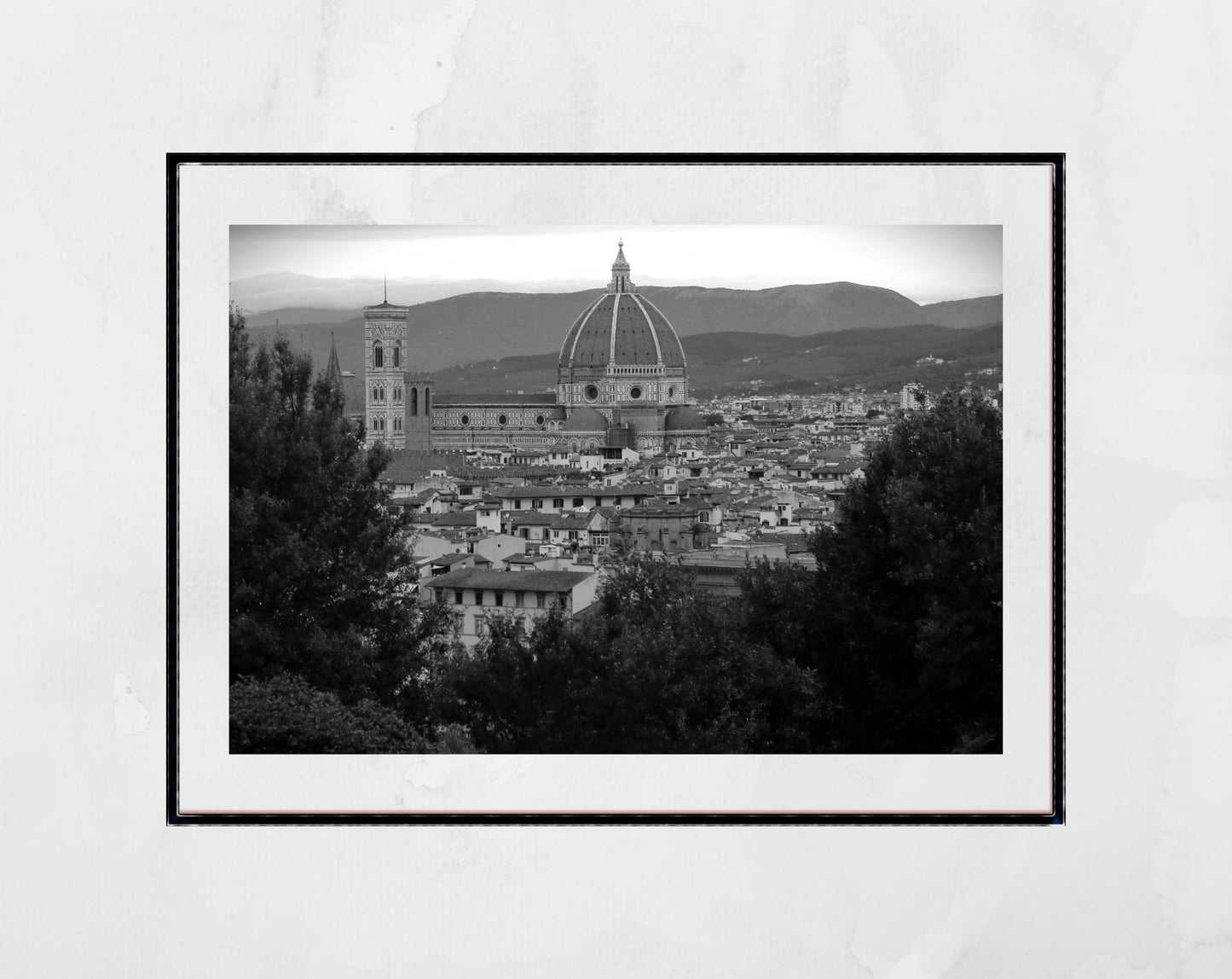Florence Fine Art Black And White Photography Print